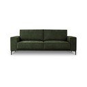 Žalios spalvos sofa iš šenilinio audinio 224 cm Copenhagen – Scandic