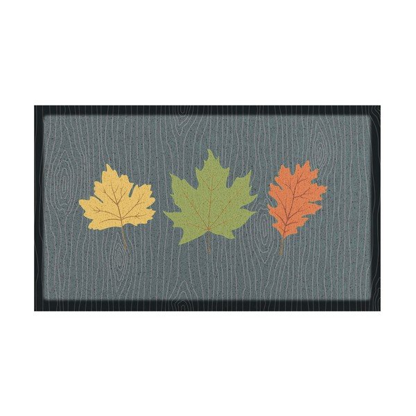 Grindų kilimėlis 40x70 cm Autumn Leaves on Green – Artsy Doormats