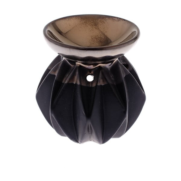 Juodos keramikos aromaterapinė lempa "Dakls Presso