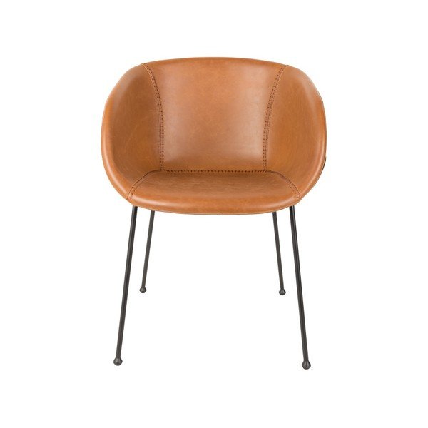 2 rudų kėdžių rinkinys Zuiver Feston-image-2