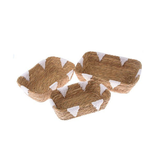 Pinti krepšiai 3 vnt. ø 34x10 cm – Dakls