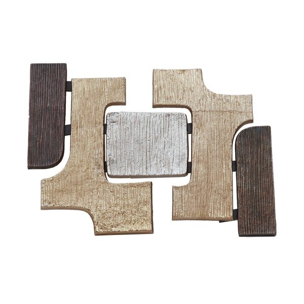 Iš metalo didelio formato sieninė dekoracija 44x31 cm Simbolo – Premier Housewares