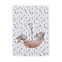 Iš satino medvilnės dygsniuota antklodė ir pagalvės užvalkalas komplekte 140x200 cm – Butter Kings