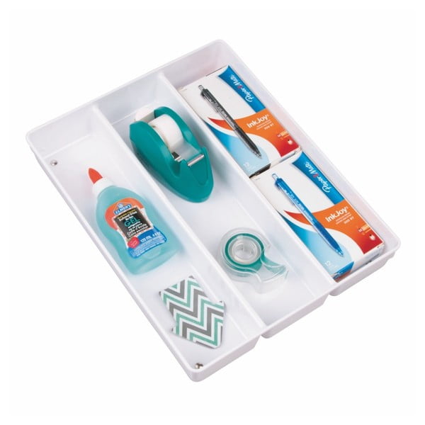 Balta stalčių spintelė "InterDesign Linus Utenstil", 27 x 35 cm-image-4