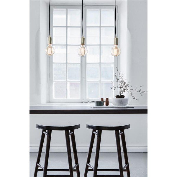 Aukso spalvos pakabinamas šviestuvas Markslöjd Sky Three-image-1