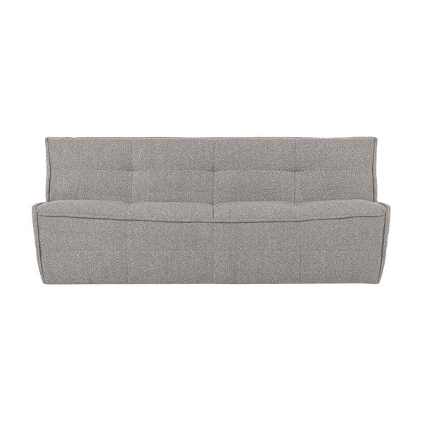 Šviesiai pilkos spalvos sofa iš boucle 204 cm Cluster – vtwonen
