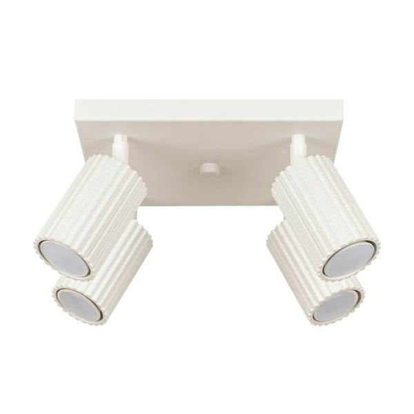 Kreminės spalvos taškinis šviestuvas 25x25 cm Gleam – Sollux