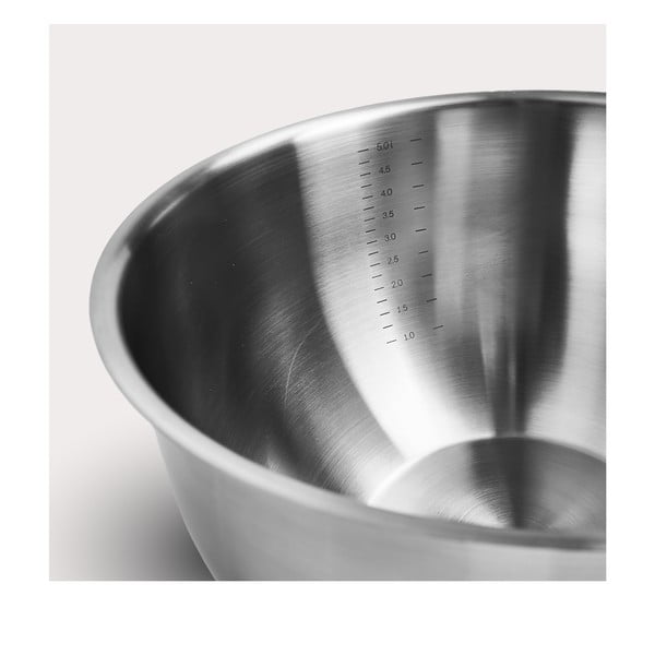 Sidabrinės spalvos iš nerūdijančio plieno dubenys 3 vnt. ø 24 cm Lucca 3.0 – FABINI-image-3