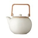 Smėlio spalvos iš keramikos su koštuvu arbatinukas 1,2 l Gastro Cream – Bitz