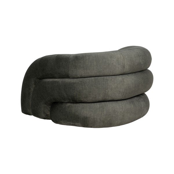 Iš velveto krėslas tamsiai žalios spalvos Archie – Ixia-image-3