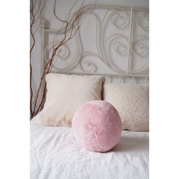 Iš mikropliušo dekoratyvinė pagalvėlė ø 25 cm Top – Mioli Decor-image-2