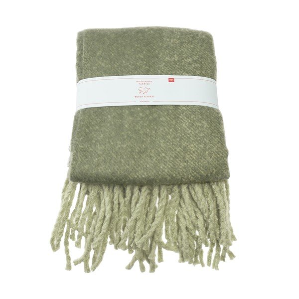 Žalia antklodė ir pledas 127x185 cm – Rex London