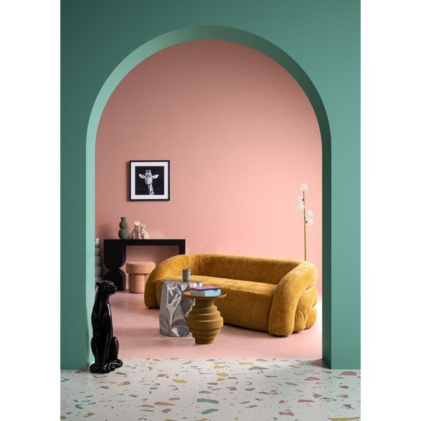Juodos spalvos konsolinis staliukas su stikliniu stalviršiu 32x120 cm Archie – Bizzotto-image-3