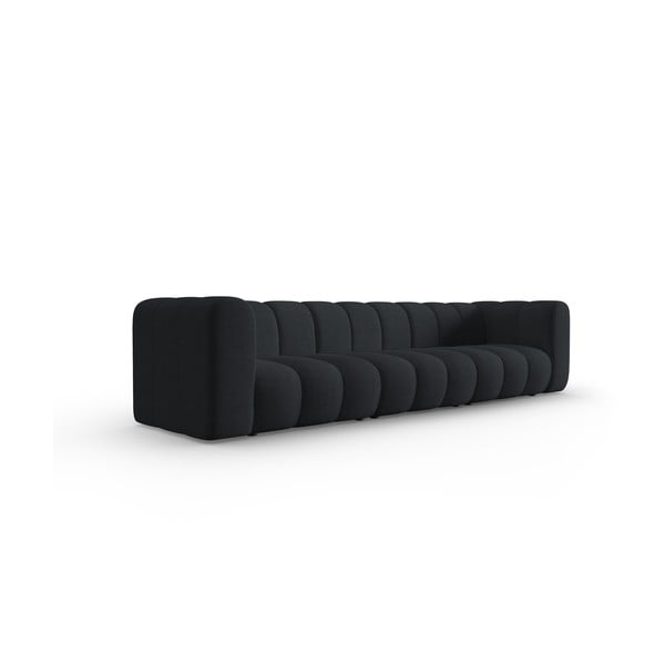 Sofa juodos spalvos 318 cm Lupine – Micadoni Home-image-2