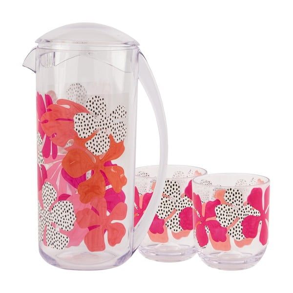 Rožinės ir oranžinės spalvos pikniko ąsotis Navigate, 2 l-image-1