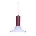 Bordo spalvos/šviesiai mėlynos spalvos iš metalo kabantis šviestuvas su pritemdymo funkcija ø 25 cm Luminary – Hübsch