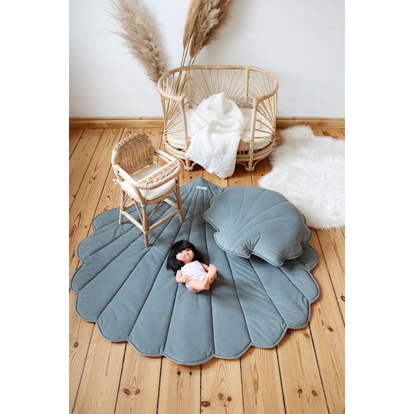 Kūdikių žaidimų antklodė Grey Mint - Moi Mili-image-2