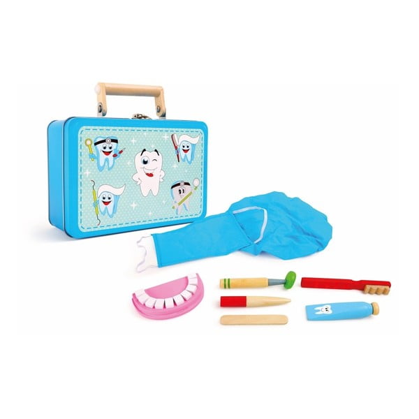 Medinis žaidimų rinkinys mažiesiems odontologams Legler Dentist