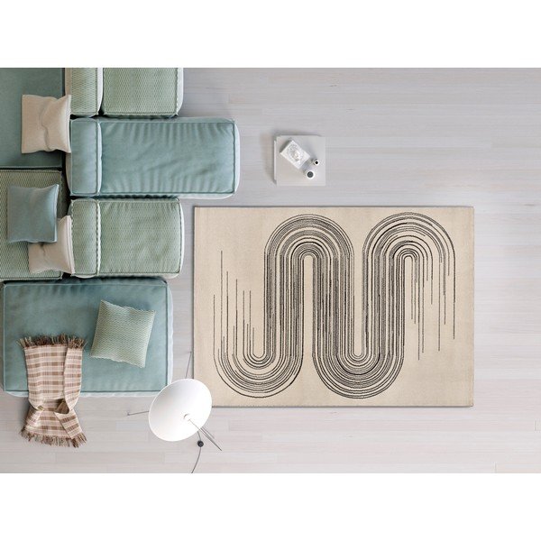 Kilimas kreminės spalvos 140x200 cm Garden – Universal-image-2