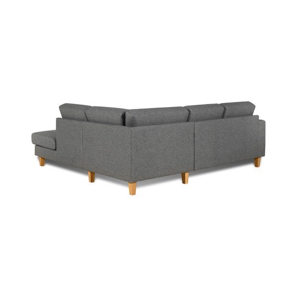 Tamsiai pilka kampinė sofa (dešinysis kampas) Focus - Scandic-image-2