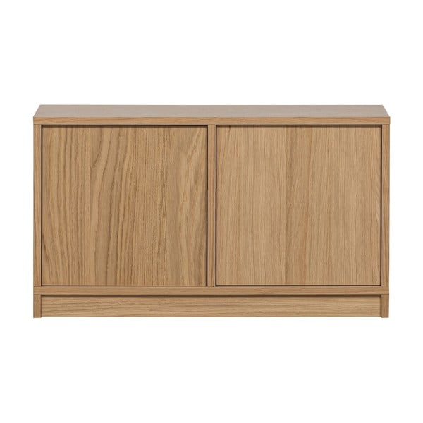 TV spintelių komplektas natūralios spalvos iš ąžuolo 264x88 cm Modulair – vtwonen-image-3