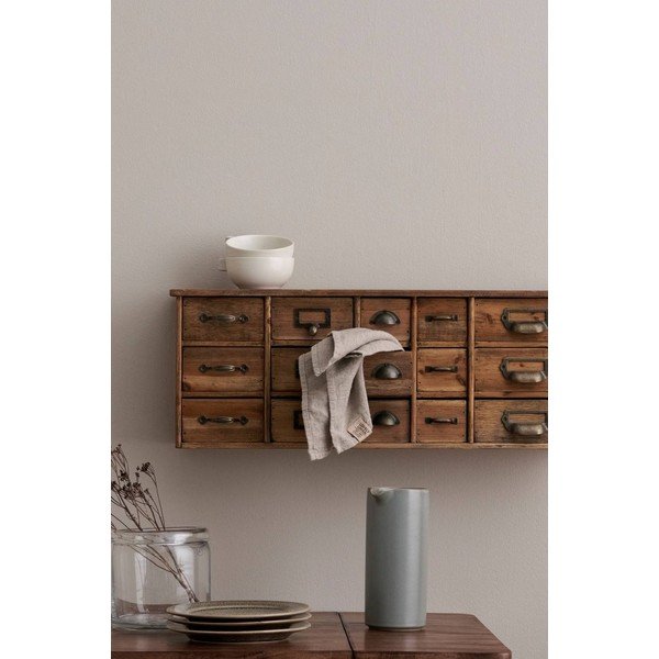 Šviesios natūralios spalvos iš pušies masyvo pakabinama šoninė spintelė 67x25x14 cm Klas – Ellos Home-image-2