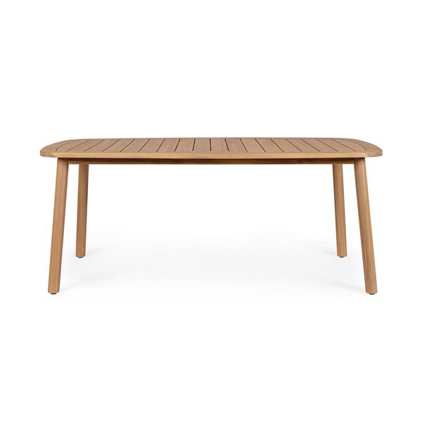 Iš akacijos masyvo sodo valgomojo stalas 99x183 cm Pablo – Bizzotto