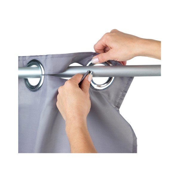 Pilka dušo užuolaida Wenko Comfort Flex, 180 x 200 cm-image-2