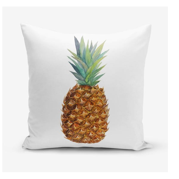 Pagalvės užvalkalas su ananasų motyvu Minimalist Cushion Covers Pine, 45 x 45 cm