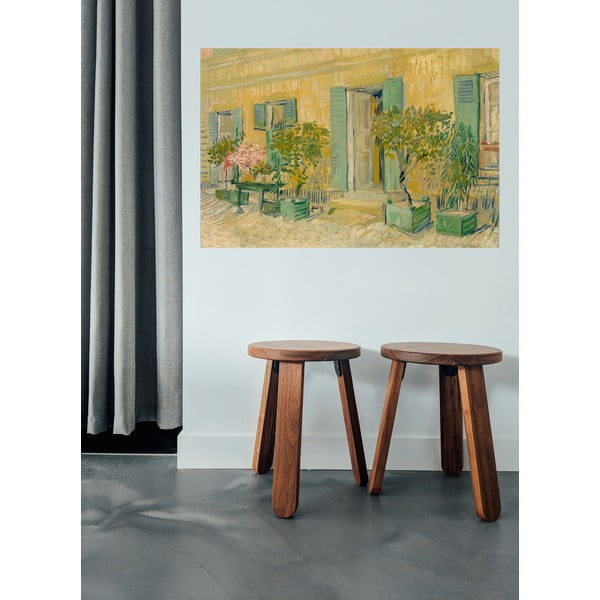 Paveikslo reprodukcija 90x60 cm Exterior of a Restaurant in Asnières, Vincent van Gogh – Fedkolor-image-1