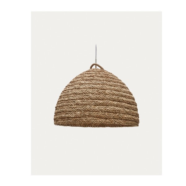 Natūralios spalvos šviestuvo gaubtas ø 60 cm Fonteta – Kave Home-image-4