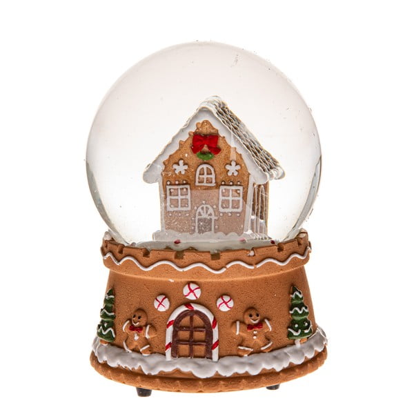 Iš poliesterinės dervos muzikinis žaislas (aukštis 14,5 cm) Snowy House – Dakls