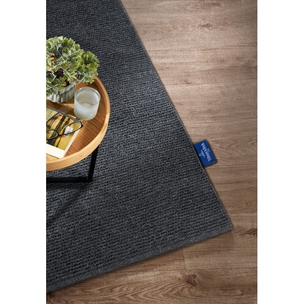 Rankų darbo iš vilnos kilimas tamsiai pilkos spalvos 160x230 cm Francois – Villeroy&Boch-image-2