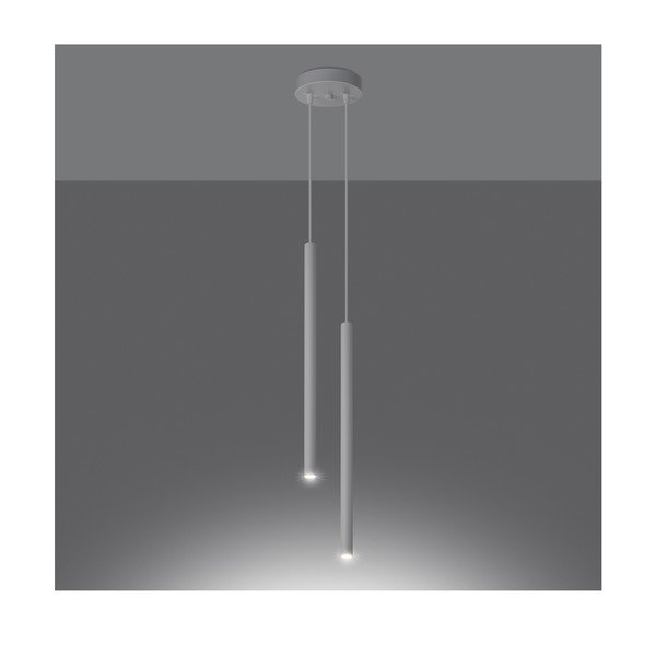 Baltos spalvos iš metalo kabantis šviestuvas ø 15 cm Fideus – Sollux-image-4