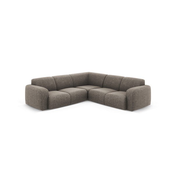 Kampinė sofa pilkos spalvos (kintama/„L“ formos) Molino – Micadoni Home-image-2