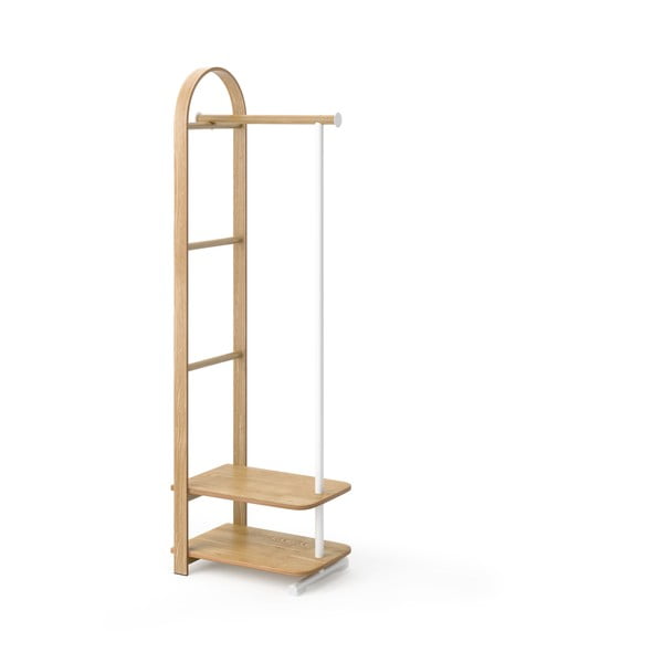 Natūralios spalvos iš uosio masyvo koridoriaus baldas 37x167x54 cm Bellwood – Umbra