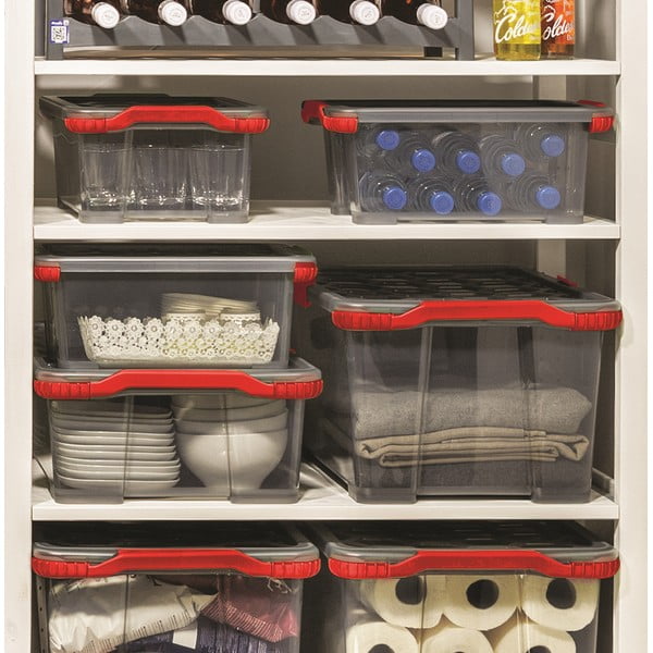 Plastikinė laikymo dėžė su dangčiu Evo Total - Rotho-image-3