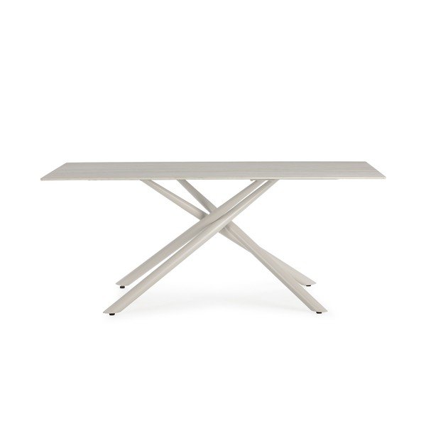 Iš keraminės plokštės valgomojo stalas 90x180 cm Talia – Marckeric