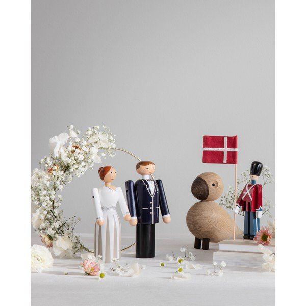 Iš medienos statulėlė Bride – Kay Bojesen Denmark-image-1