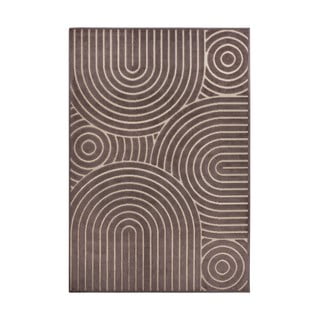 Kilimas rudos spalvos 57x90 cm Iconic Wave – Hanse Home
