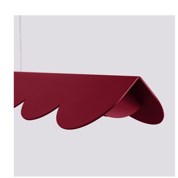 Bordo spalvos iš aliuminio kabantis šviestuvas LED BISCUIT – Thoro-image-4