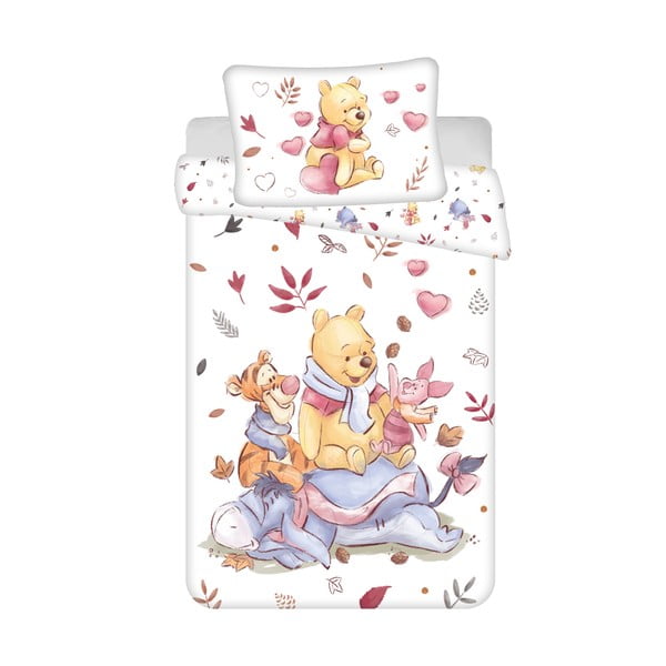 Vaikiška patalynė iš medvilnės vaikiškai lovai 100x135 cm Winnie the Pooh – Jerry Fabrics