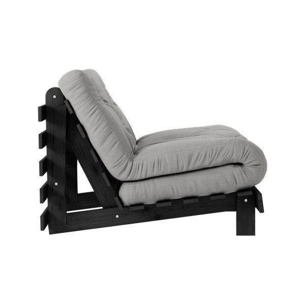 Krėslas pilkos spalvos Roots Black Night – Karup Design-image-4