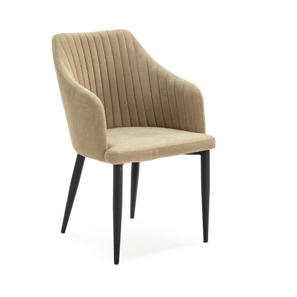 Šviesiai žalios spalvos iš audinio valgomojo kėdžių komplektas 2 vnt. Nadi – Marckeric