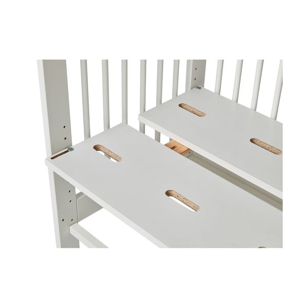 Balta mobilioji lovelė "Pinio Basic", 89 x 45 cm-image-1