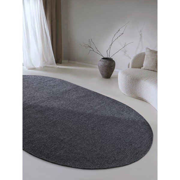 Rankų darbo iš vilnos kilimas tamsiai pilkos spalvos 160x230 cm Francois – Villeroy&Boch-image-1
