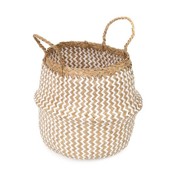 Šviesus jūržolės krepšys Compactor Zic Zac, ⌀ 27 cm-image-4