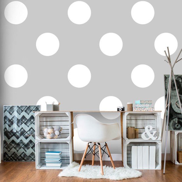 Didelio formato tapetai Artgeist Charming Dots, 200 x 140 cm-image-1
