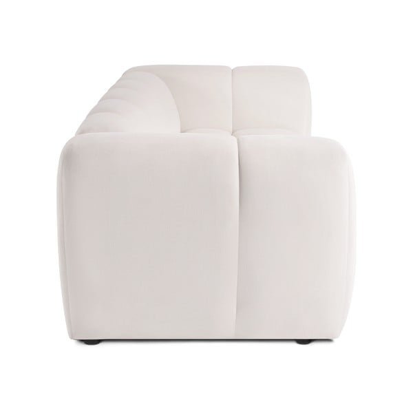Kreminės spalvos iš velveto sofa 225 cm Cube – Bonami Selection-image-3