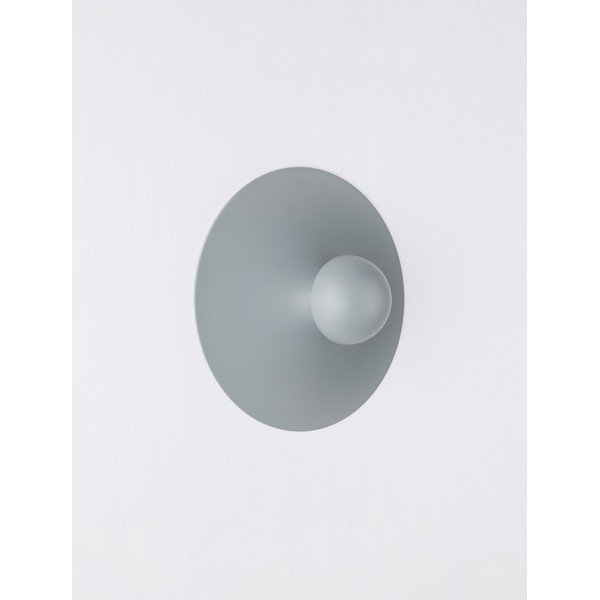 Pilkai mėlynos spalvos iš aliuminio sieninė lempa LED Edem – Nova Luce-image-3